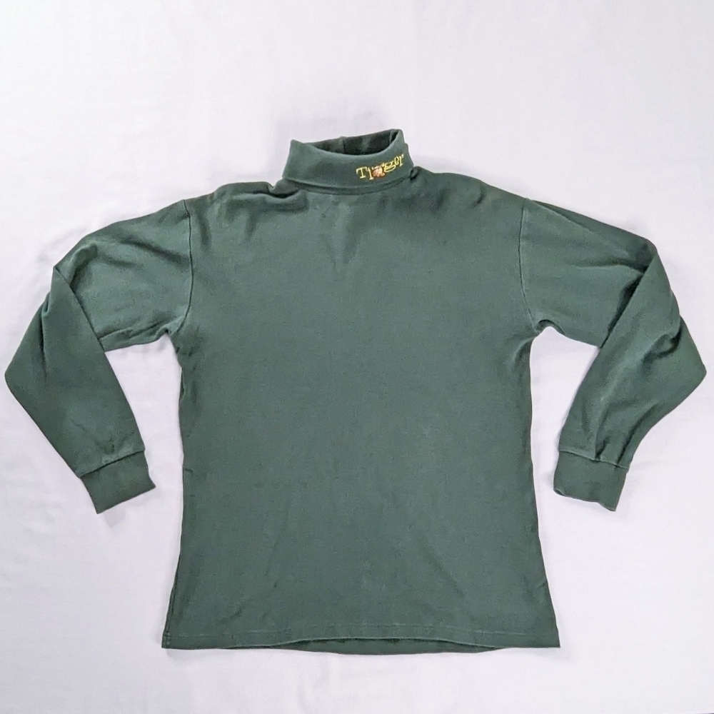 VTG Tigger Green Long Sleeve Turtleneck Embroidered